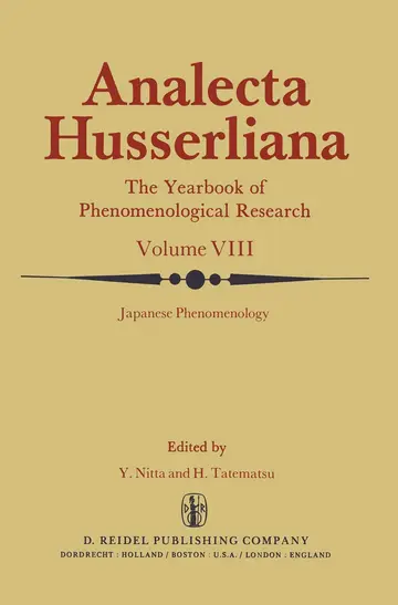 Cover of Japanese Phenomenology