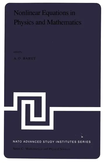 Cover of Nonlinear Equations in Physics and Mathematics
