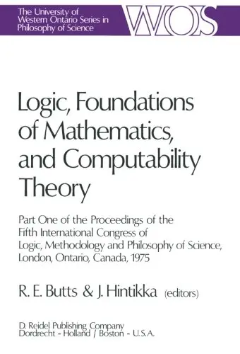 Cover of Logic, Foundations of Mathematics, and Computability Theory