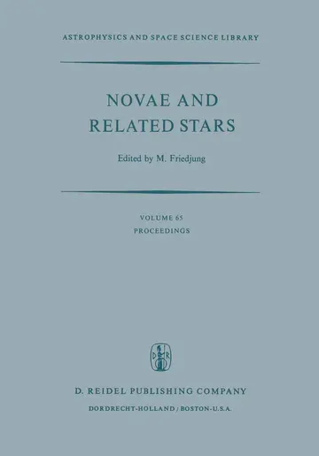 Cover of Novae and Related Stars