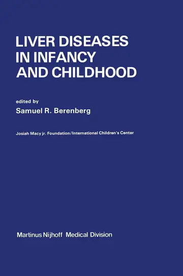 Cover of Liver Diseases in Infancy and Childhood