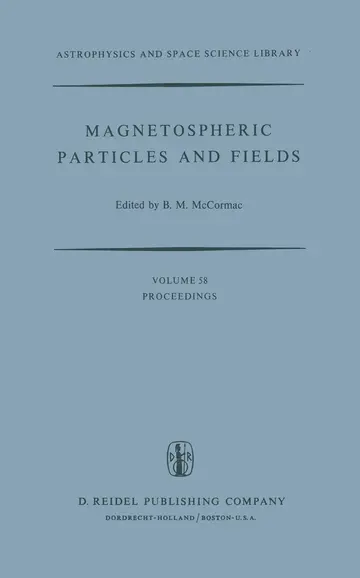 Cover of Magnetospheric Particles and Fields