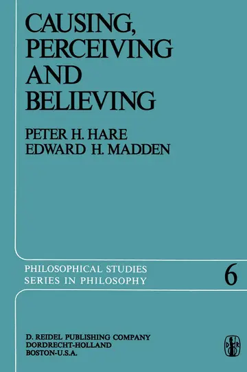 Cover of Causing, Perceiving and Believing