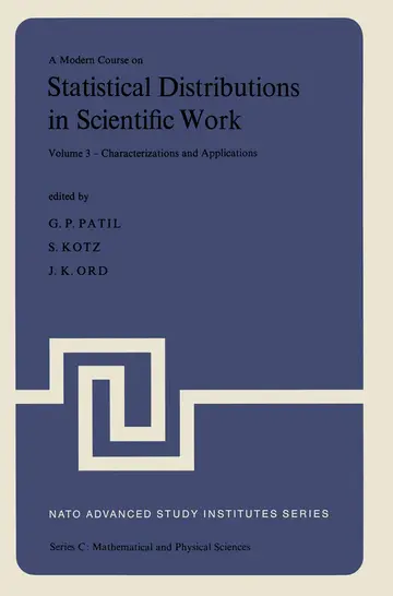 Cover of A Modern Course on Statistical Distributions in Scientific Work
