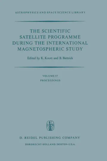 Cover of The Scientific Satellite Programme during the International Magnetospheric Study