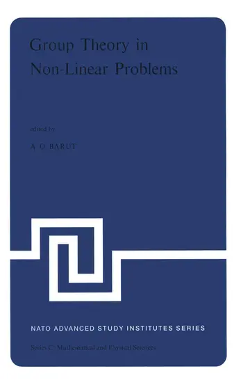 Cover of Group Theory in Non-Linear Problems
