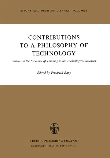 Cover of Contributions to a Philosophy of Technology