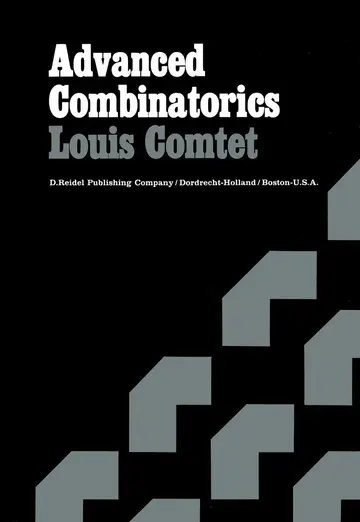 Cover of Advanced Combinatorics