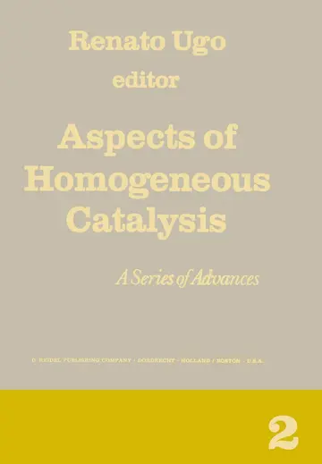 Cover of Aspects of Homogeneous Catalysis