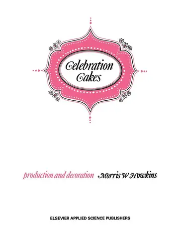 Cover of Celebration Cakes
