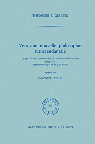 Cover of Vers Une Nouvelle Philosophie Transcendantale