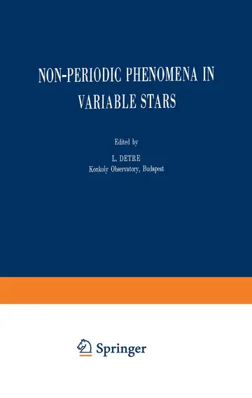 Cover of Non-Periodic Phenomena in Variable Stars