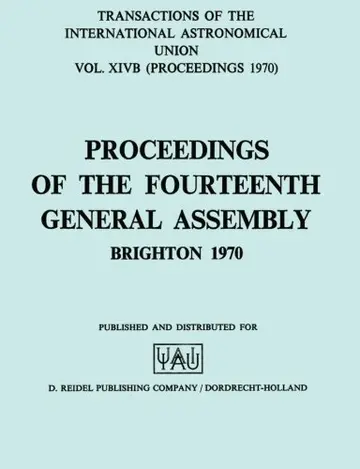 Cover of Transactions of the International Astronomical Union
