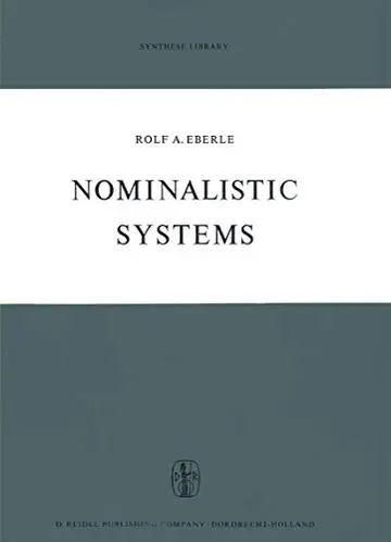 Cover of Nominalistic Systems