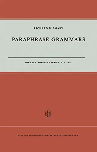 Cover of Paraphrase Grammars