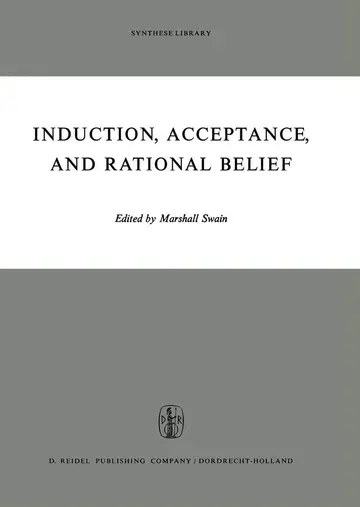 Cover of Induction, Acceptance, and Rational Belief