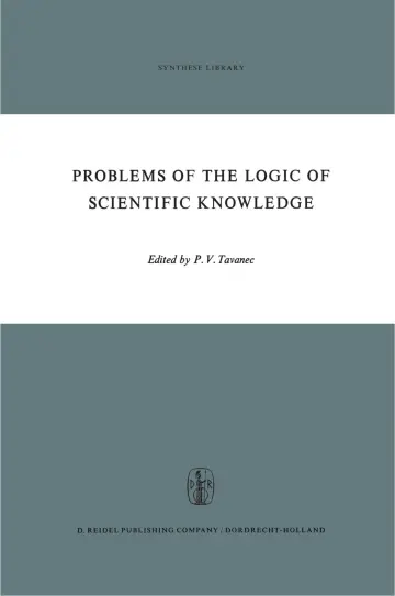 Cover of Problems of the Logic of Scientific Knowledge