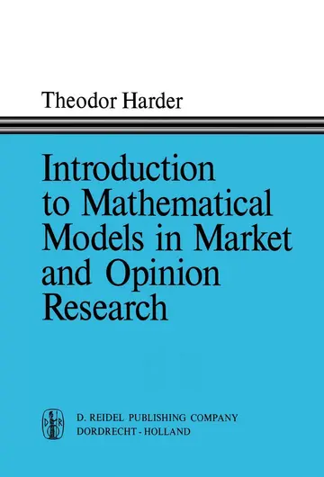 Cover of Introduction to Mathematical Models in Market and Opinion Research