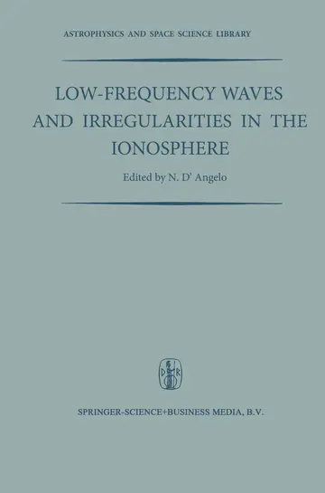 Cover of Low-Frequency Waves and Irregularities in the Ionosphere