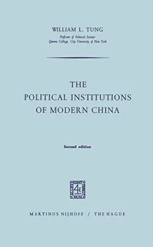 Cover of The Political Institutions of Modern China