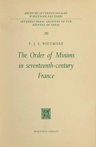 Cover of The Order of Minims in Seventeenth-Century France