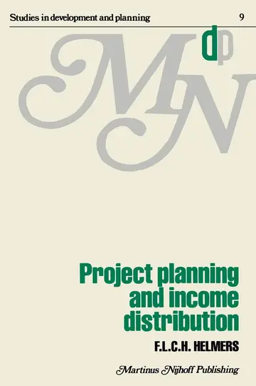 Cover of Project Planning and Income Distribution