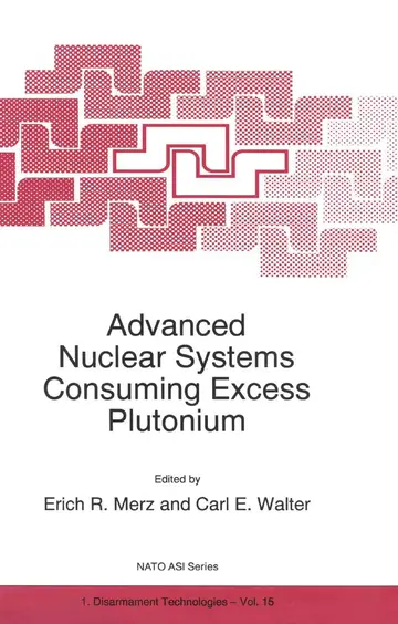 Cover of Advanced Nuclear Systems Consuming Excess Plutonium