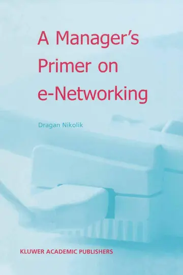 Cover of A Manager’s Primer on e-Networking