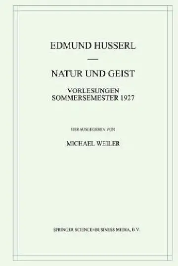 Cover of Natur Und Geist