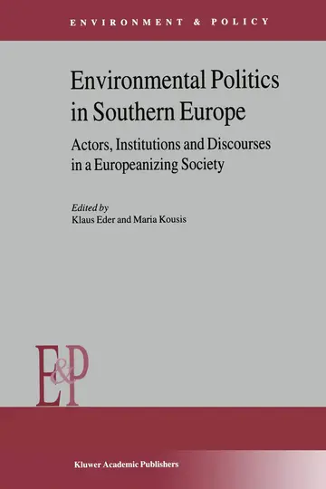 Cover of Environmental Politics in Southern Europe