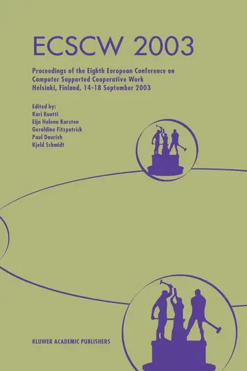 Cover of Ecscw 2003