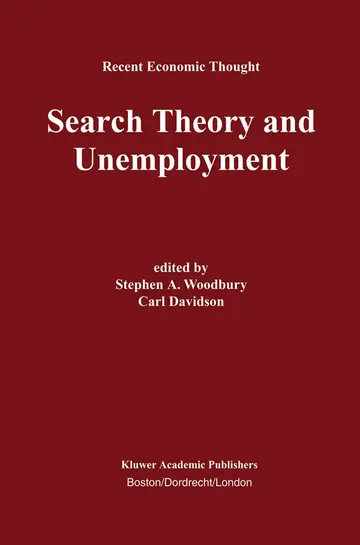 Cover of Search Theory and Unemployment