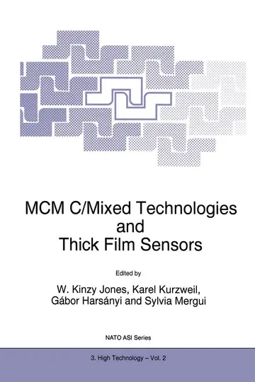 Cover of MCM C/Mixed Technologies and Thick Film Sensors