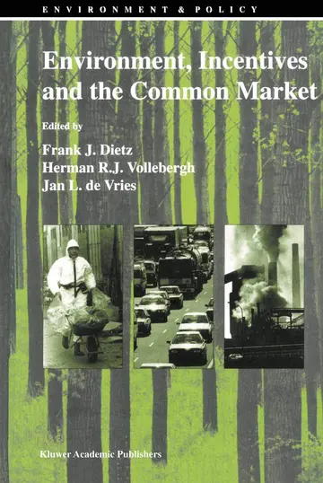 Cover of Environment, Incentives and the Common Market
