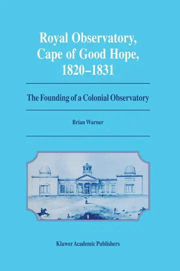 Cover of Royal Observatory, Cape of Good Hope 1820–1831