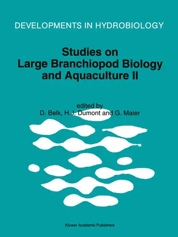 Cover of Studies on Large Branchiopod Biology and Aquaculture II