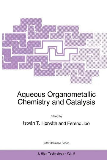 Cover of Aqueous Organometallic Chemistry and Catalysis