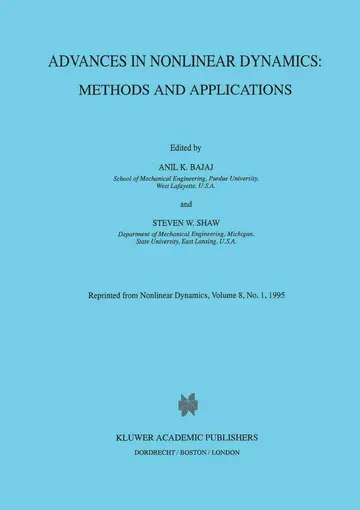 Cover of Advances in Nonlinear Dynamics