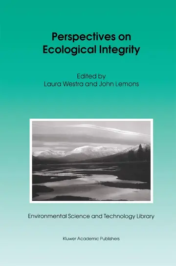 Cover of Perspectives on Ecological Integrity