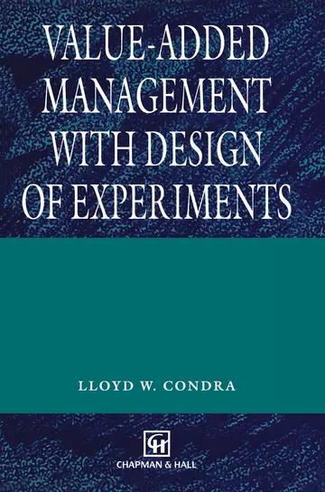 Cover of Value-added Management with Design of Experiments