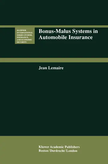 Cover of Bonus-Malus Systems in Automobile Insurance