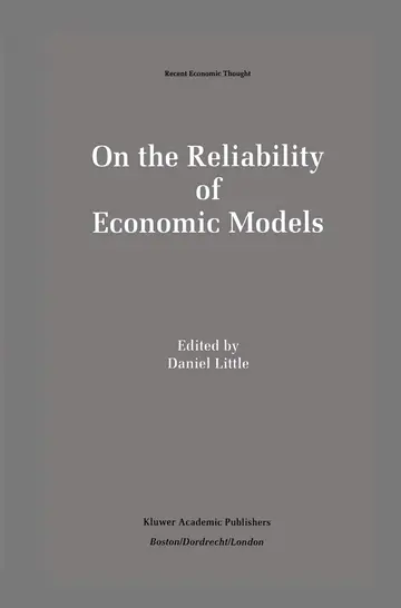 Cover of On the Reliability of Economic Models