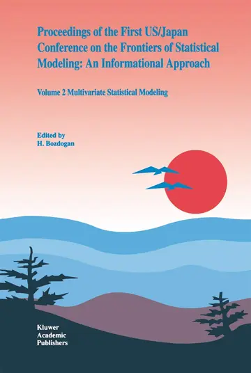 Cover of Proceedings of the First US/Japan Conference on the Frontiers of Statistical Modeling