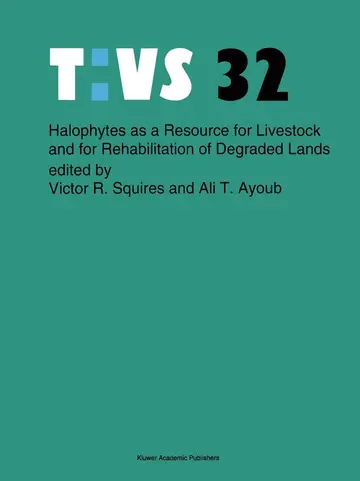 Cover of Halophytes as a resource for livestock and for rehabilitation of degraded lands