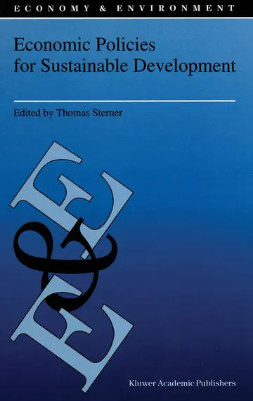 Cover of Economic Policies for Sustainable Development