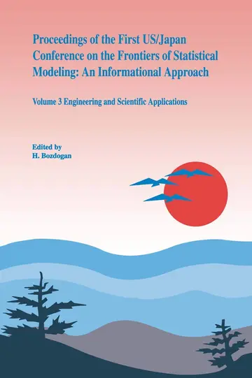 Cover of Proceedings of the First US/Japan Conference on the Frontiers of Statistical Modeling
