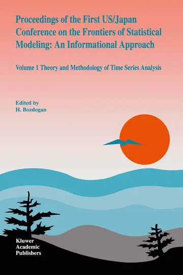 Cover of Proceedings of the First US/Japan Conference on the Frontiers of Statistical Modeling