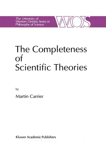 Cover of The Completeness of Scientific Theories