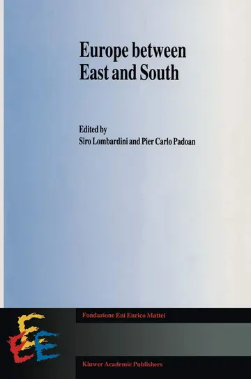 Cover of Europe between East and South