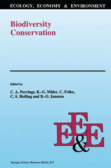 Cover of Biodiversity Conservation